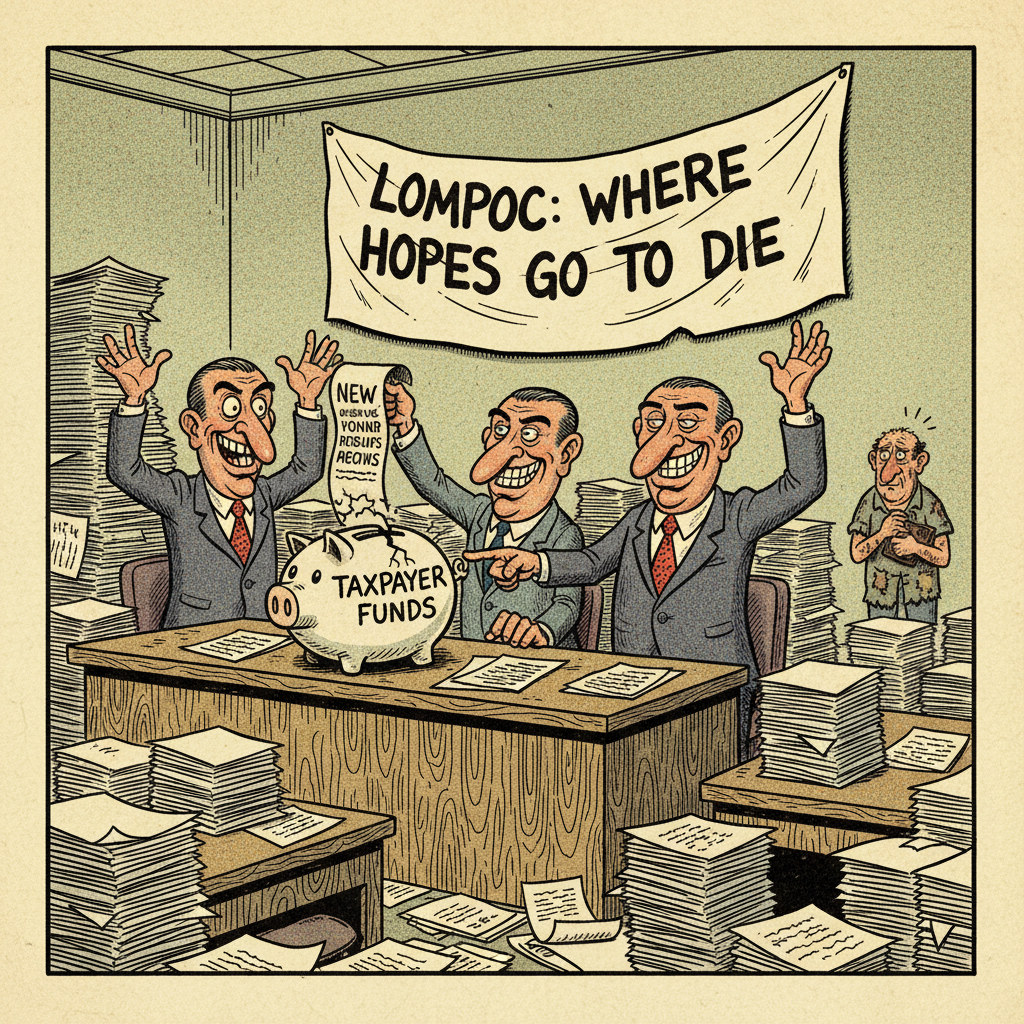 LOMPOC'S GRAND 'VISION': MORE TAXES, SAME OLD PROBLEMS, NEW FACES