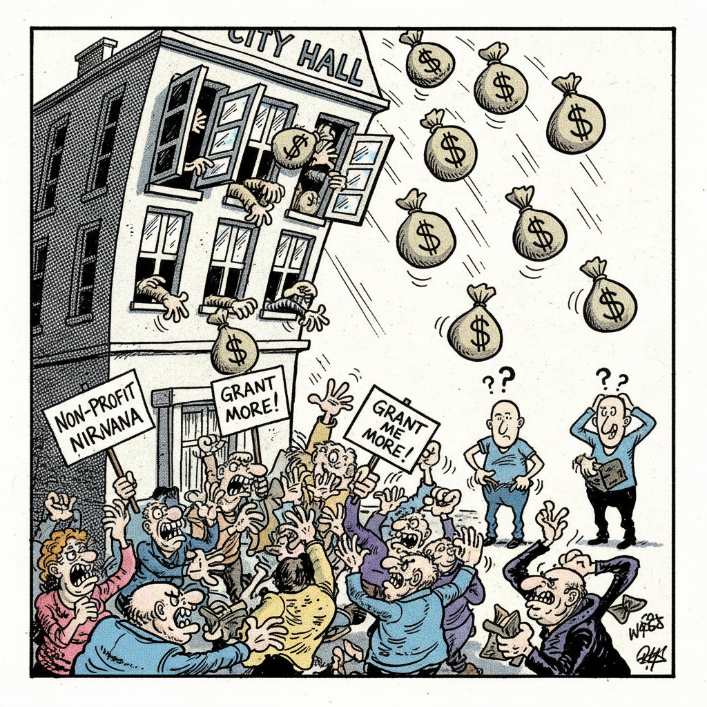 LOMPOC'S LATEST MONEY MIRAGE: 'COMMUNITY NEEDS' OR POLITICAL PORK?