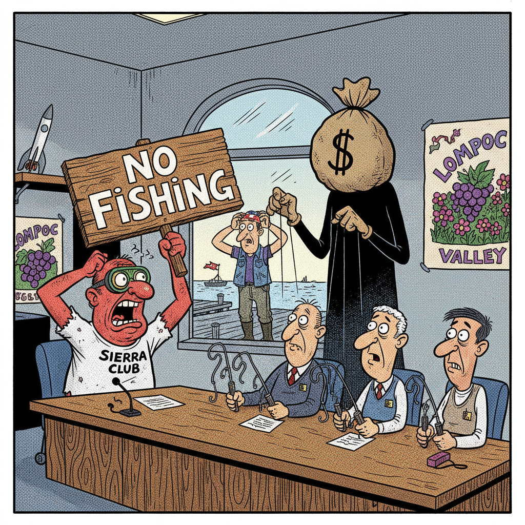 LOMPOC'S LATEST WHOPPER: 'FISHY' BUSINESS AS COUNCIL 'HOOKS' A DEAL FOR UNWARY TAXPAYERS