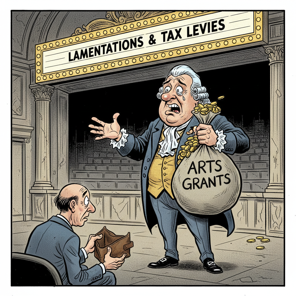 LOSE THE LAMENTS, LOSE THE LOOT: LOBERO GOES WOKE, TAXPAYERS FOOT THE BILL
