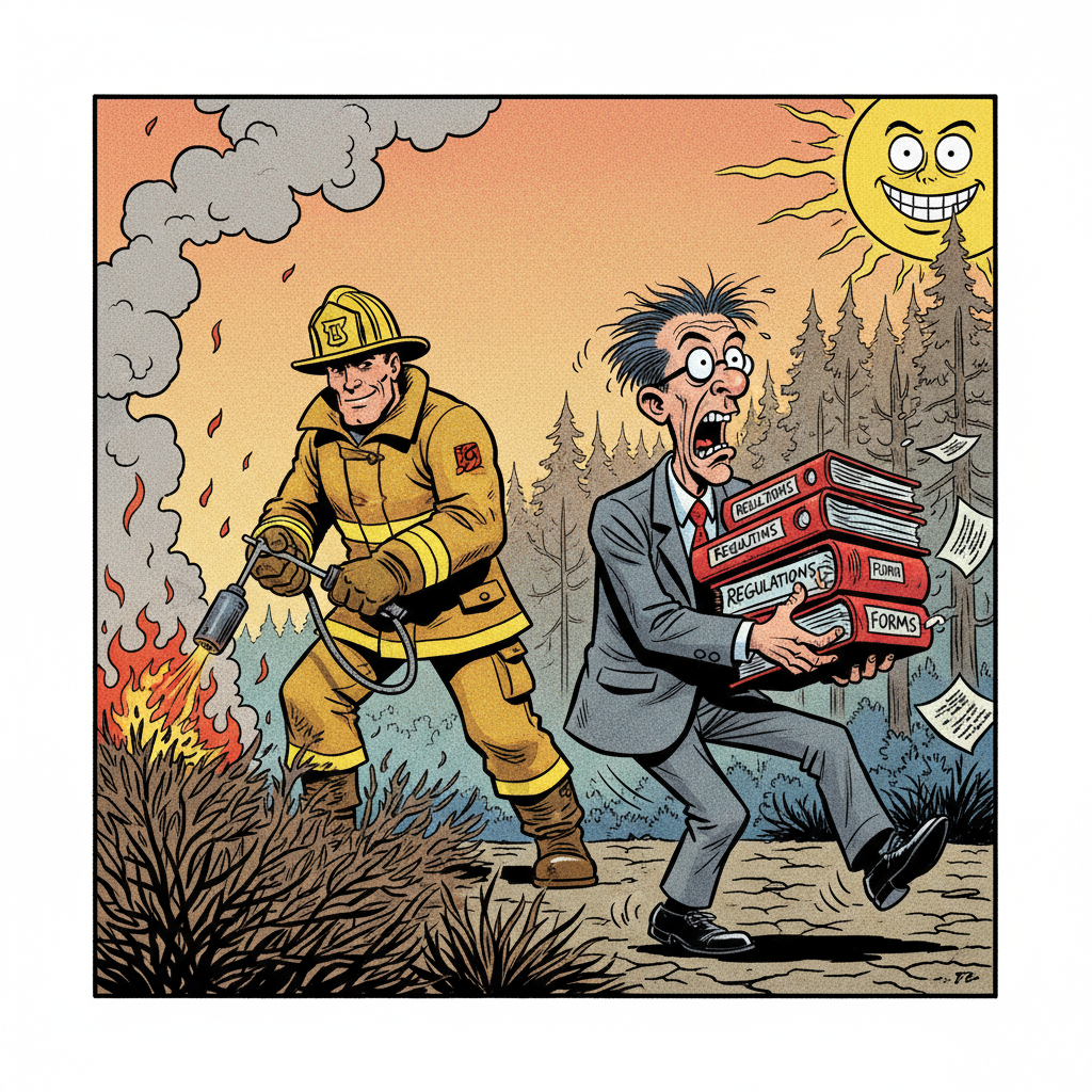 MATCH PLAY: COUNTY BUREAUCRATS ACCIDENTALLY DISCOVER COMMON-SENSE FORESTRY