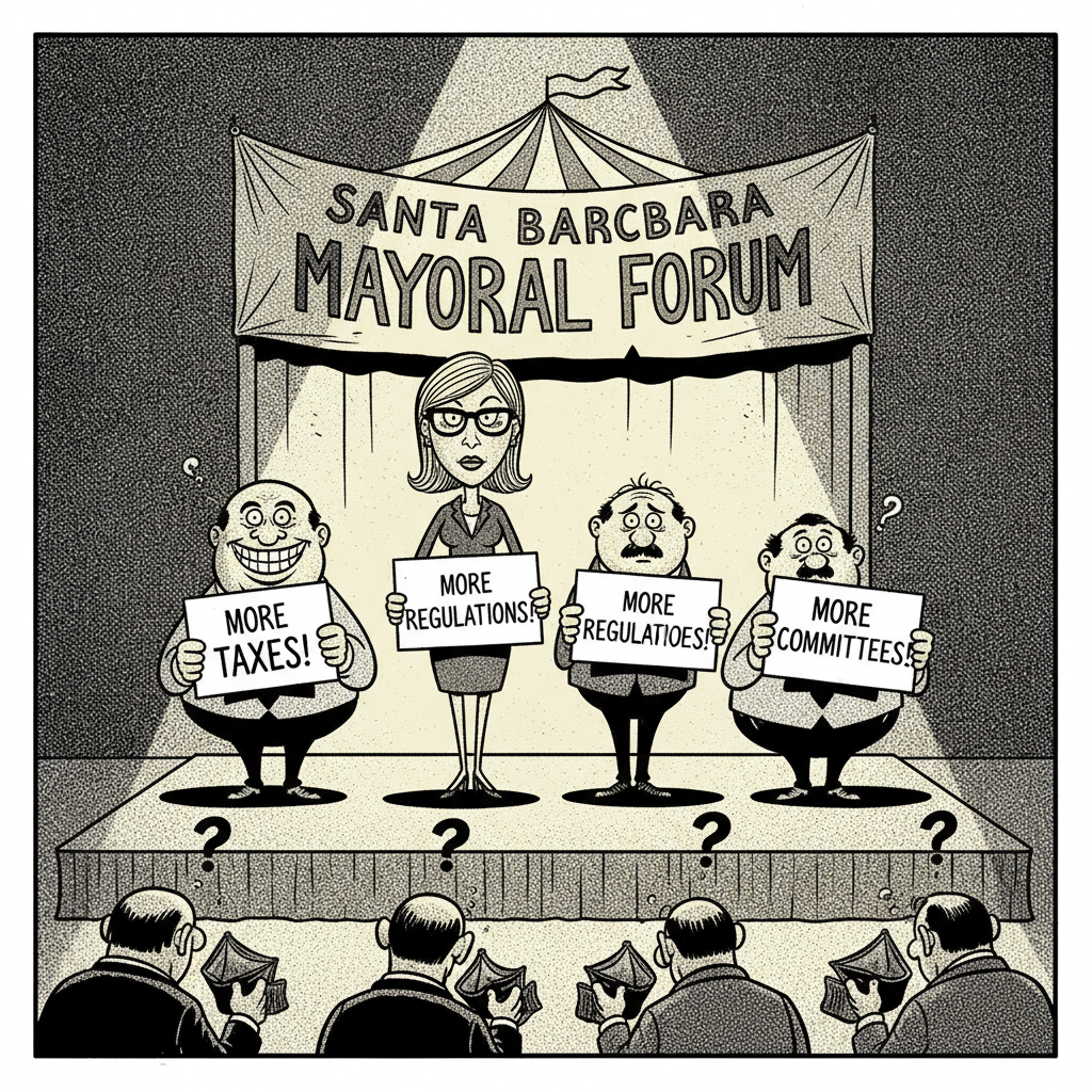 MAYORAL FARCE: LEFTISTS SQUABBLE OVER WHO GETS TO RUIN SB NEXT