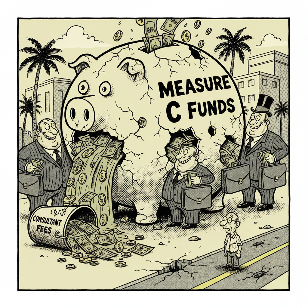 MEASURE C 'ACCOUNTABILITY' IS JUST DEMS ACCOUNTING FOR THEIR NEXT PASTY TAX HIKE