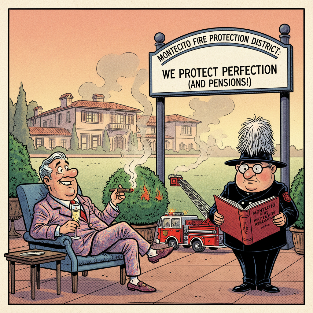 MONTECITO FIRE BOARD ELECTION: ANOTHER BUREAUCRATIC BLAZE OF GLORY?