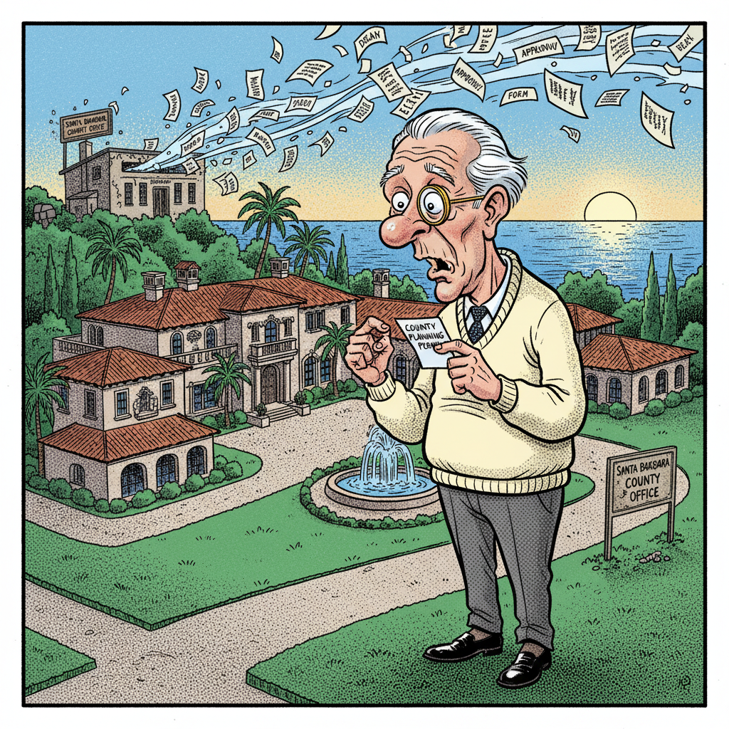MONTECITO MOTHBALLS: RICH FOLK WHINE ABOUT COUNTY DARING TO, LIKE, EXIST