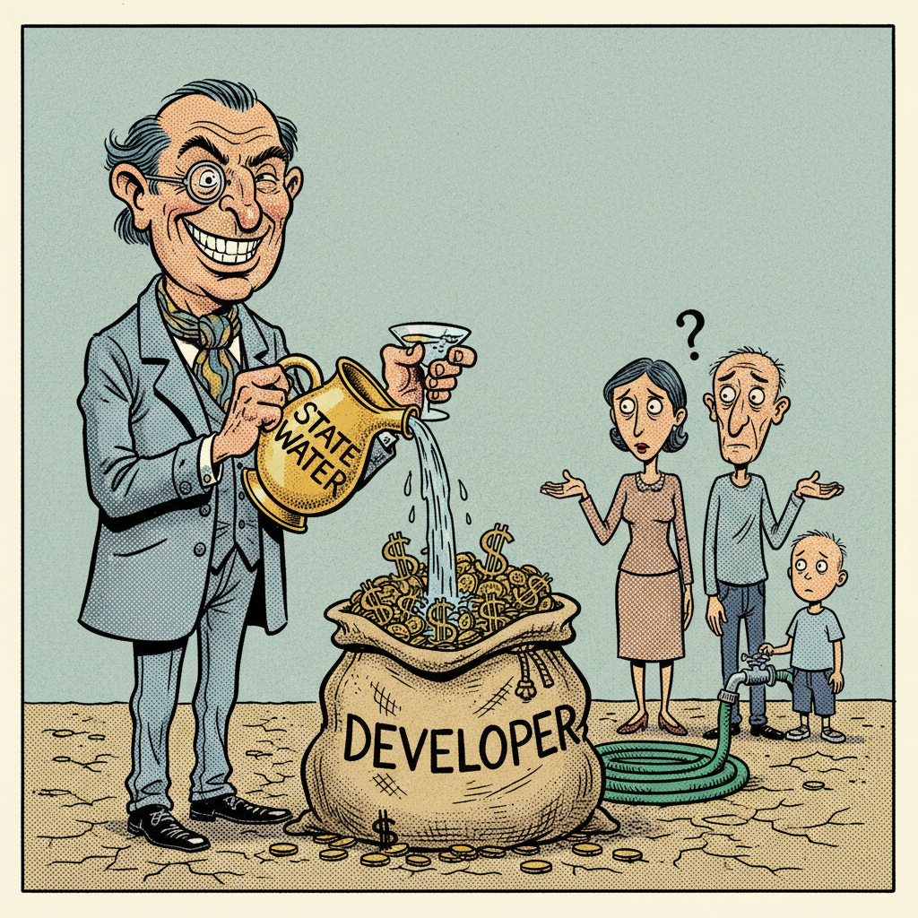 MONTECITO TO SELL WATER RIGHTS, PROVING WATER IS FOR PROFIT, NOT PEOPLE!