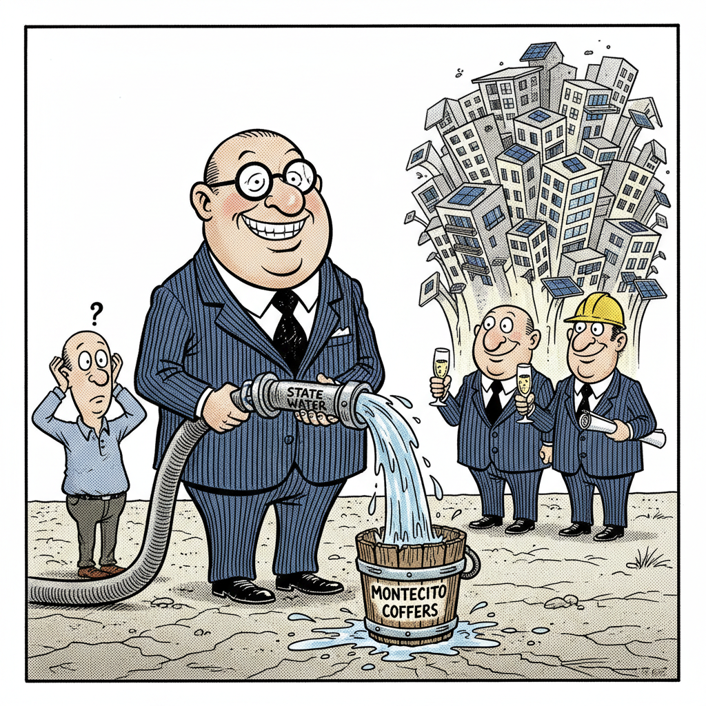 MONTECITO WATER PLOY: SELLING YOUR STATE WATER TO BUILD LEFTIST UTOPIAS?