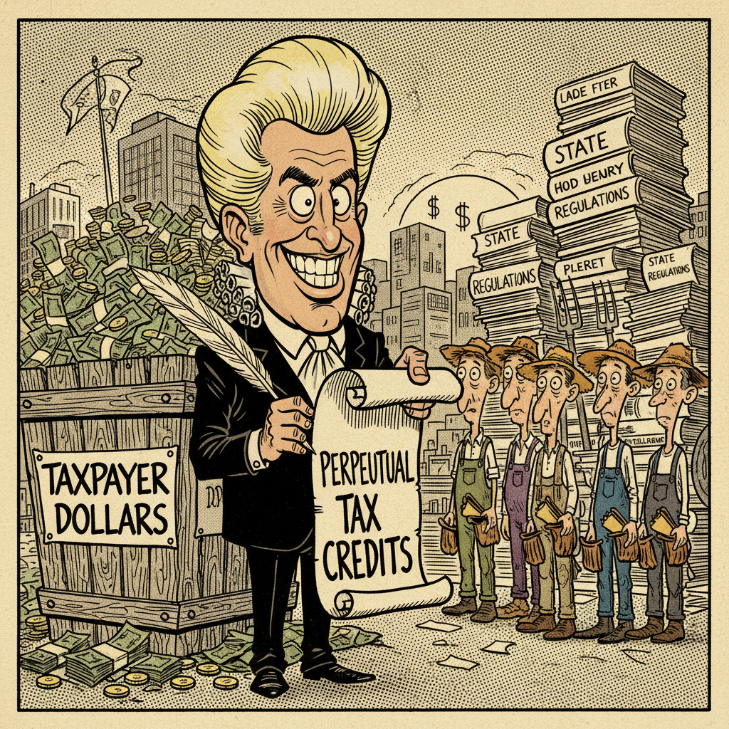 NEWSOM'S FOOD BANK BRIBERY: TAX CREDIT EXTENDED TO ENSURE MORE 'FREE' VOTES