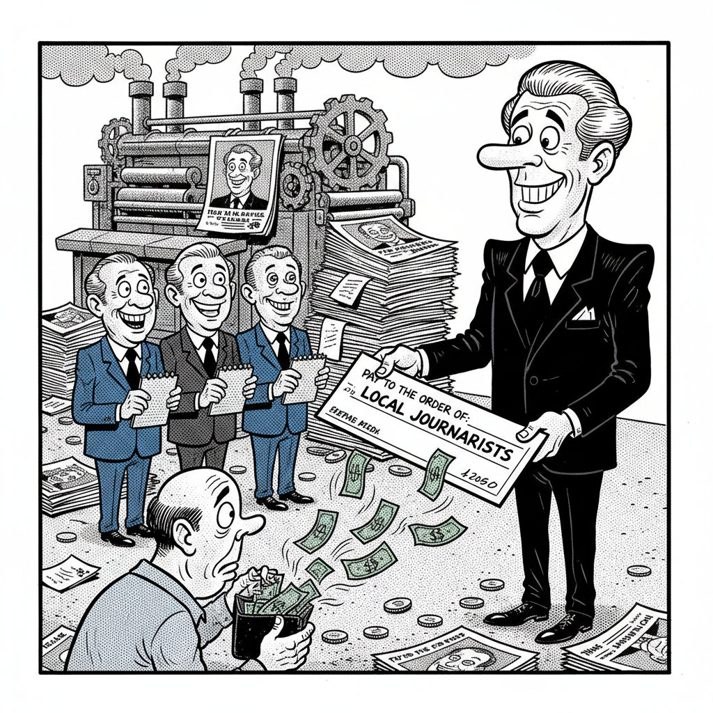 NEWSOM’S “NEWS” ACT: MORE PROPAGANDA, LESS TRUTH, ALL ON YOUR DIME!