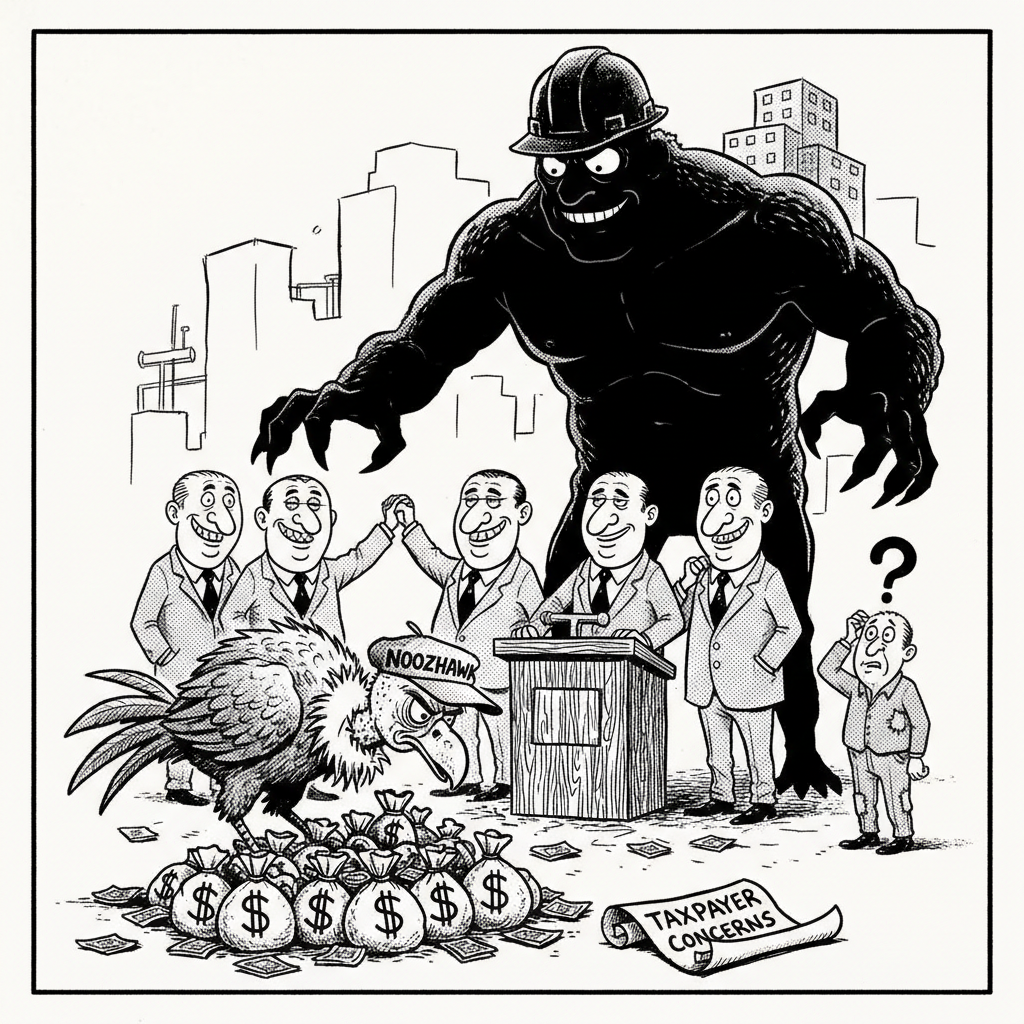 NOOZHEN-HAWK! LOCAL RACES: MONEY TALKS, VOTERS YAWN
