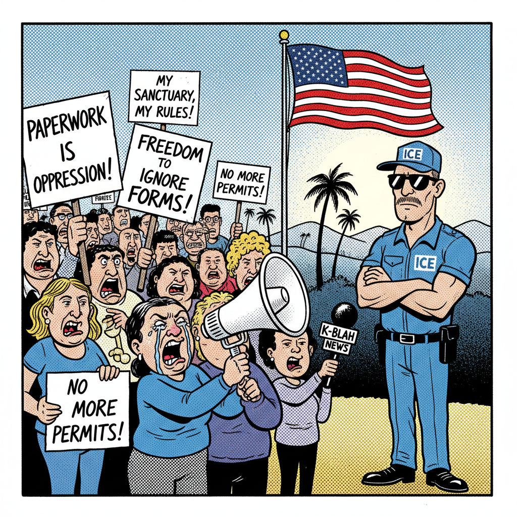 OPEN BORDERS BRIGADE MOURNS LACK OF OPEN BORDERS IN LOMPOC