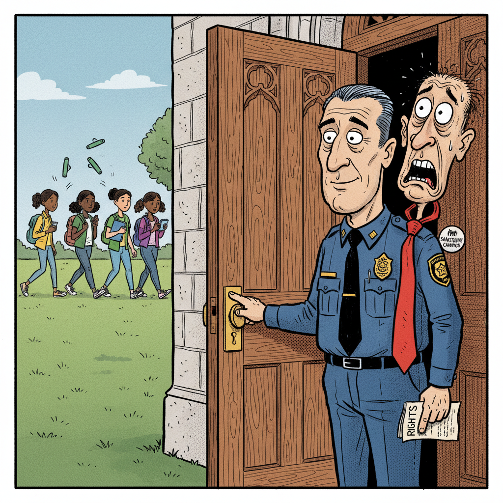 OPEN BORDERS U: CAMPUS CZARS WHINE AS FEDS DO THEIR JOB