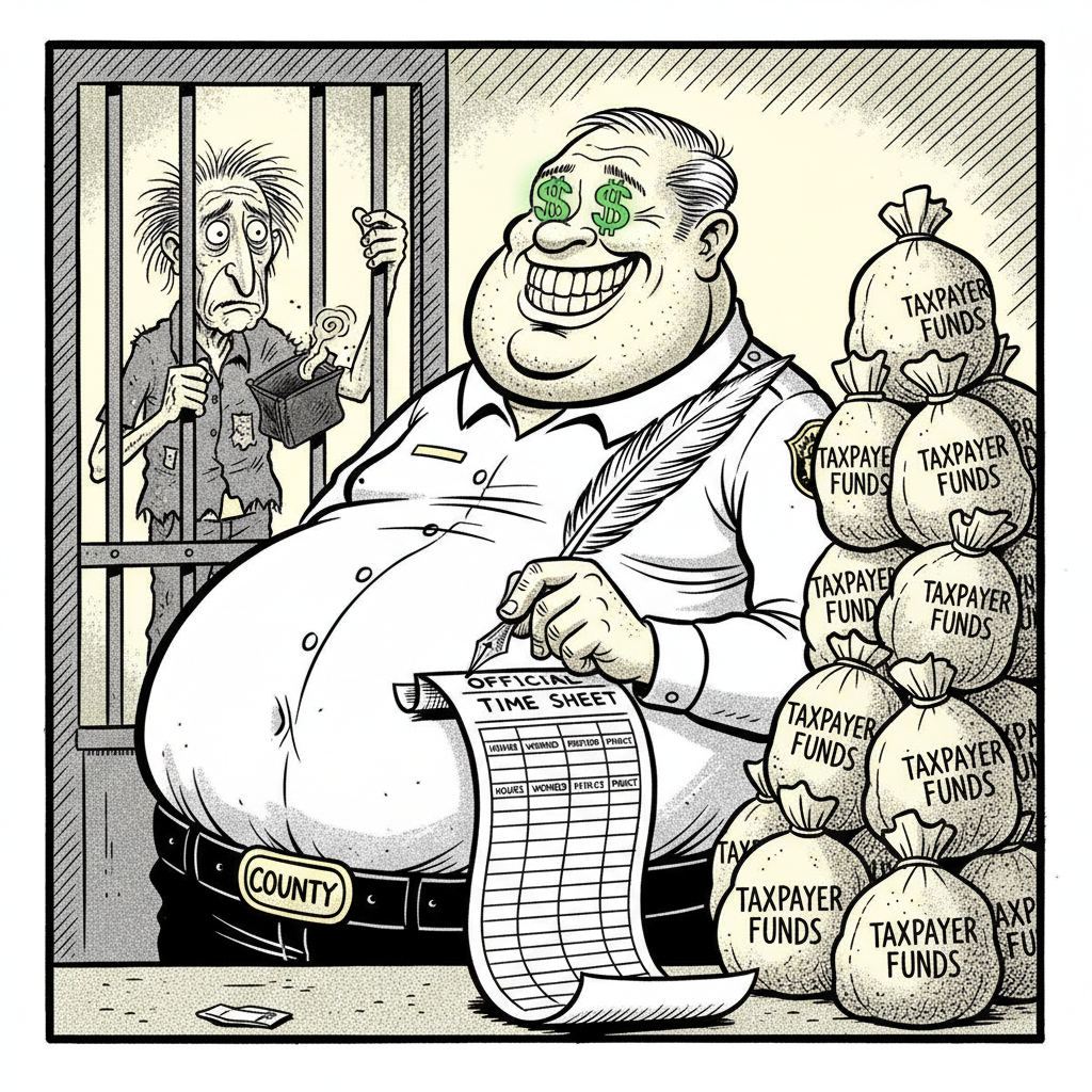 OVERTIME OVERLORDS: JAILBIRD BUREAUCRACY CAGED BY ITS OWN RULES?