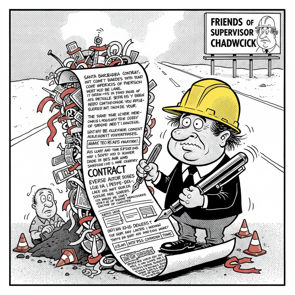 PAVEMENT POLITICS: SUPERVISORS RUBBER-STAMP MORE ROAD TO NOWHERE