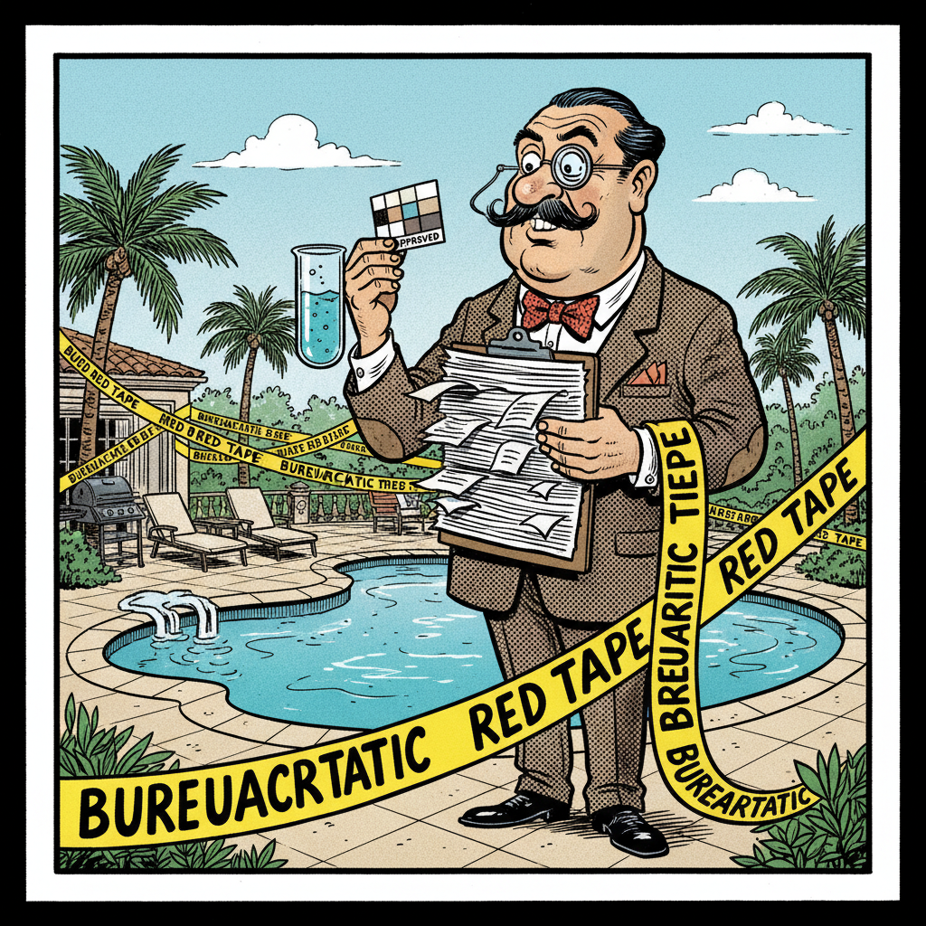 PERMIT TO DIP: MONTECITO COMMISSARS DEMAND VETO POWER OVER EVERY SWIMMING POOL