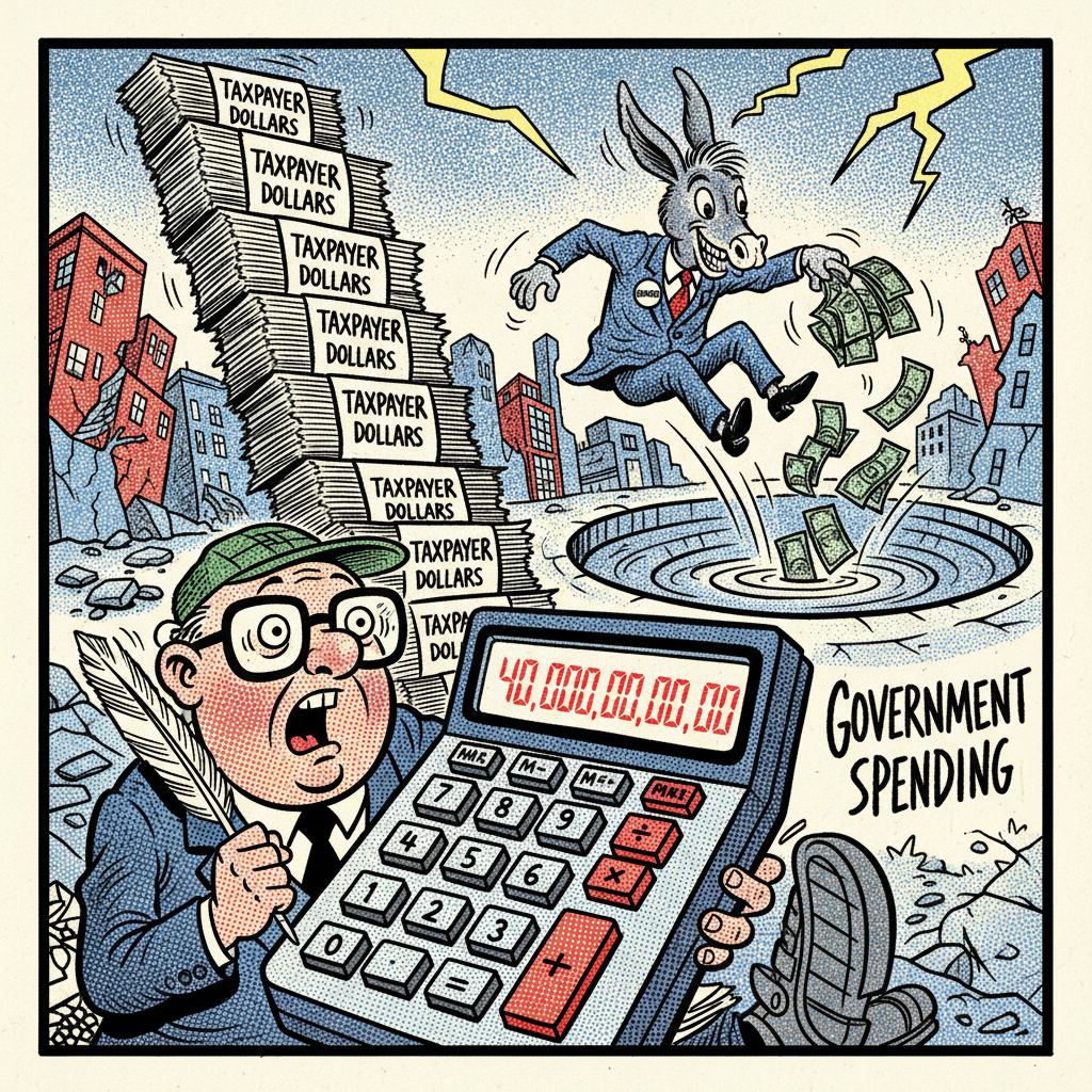POOR-MAN'S DEBT RATTLE: NOOZHAWK DISCOVERS BASIC ECONOMICS, BLAMES TRUMP (PROBABLY)
