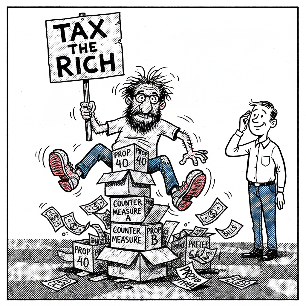 PROGRESSIVES TRIP OVER OWN FEET AGAIN: 'BILLIONAIRE TAX' CRUMBLES UNDER COMMON SENSE