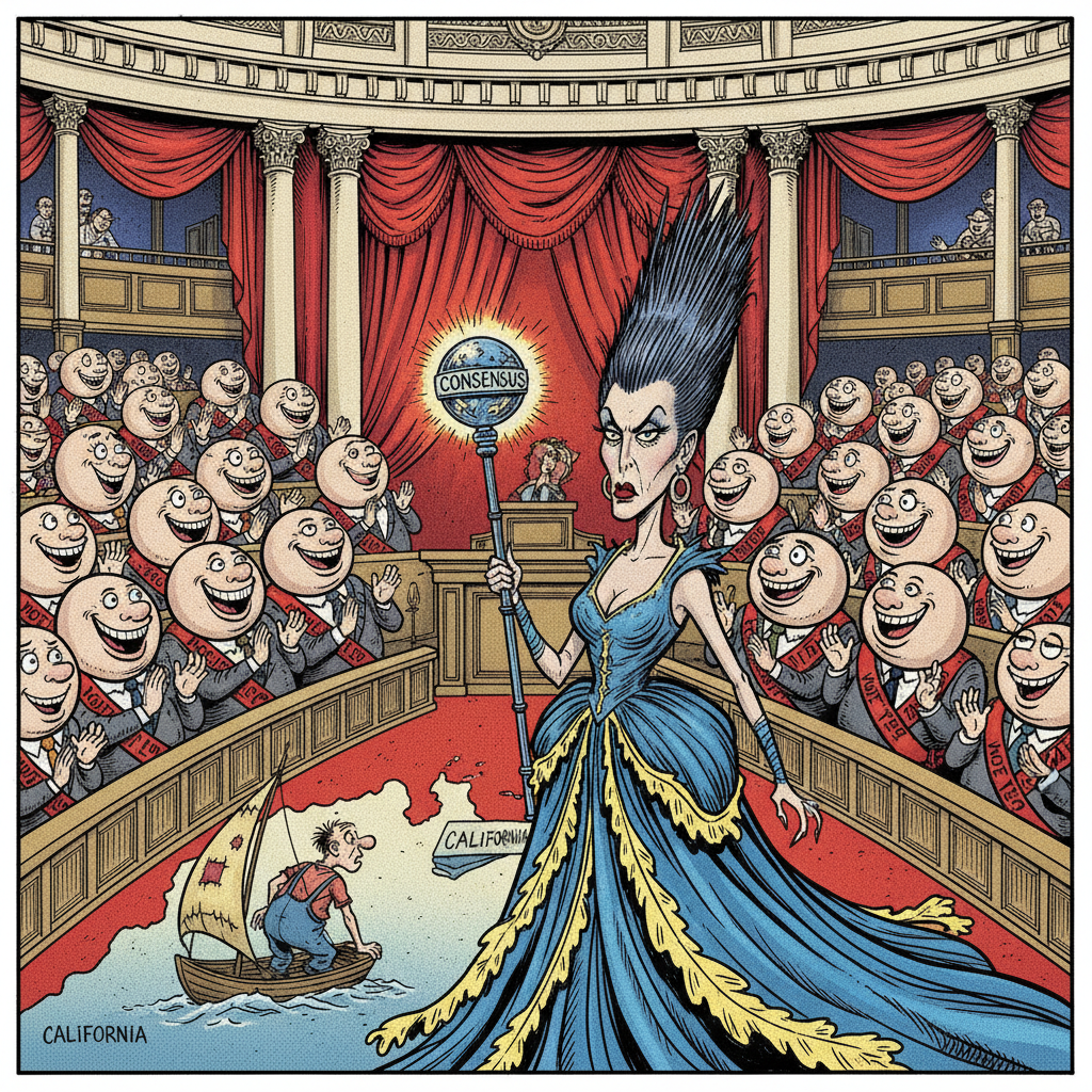 QUEEN CONSENSUS CROWNS SELF: LIMÓN'S 'EGALITARIAN' REIGN OF ERROR!
