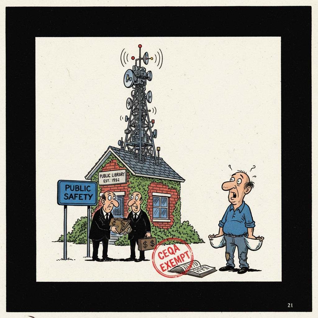 RADIO SILENCE ON SPENDING: TAXPAYERS FOOT BILL FOR 'PUBLIC SAFETY' BOONDOGGLE!