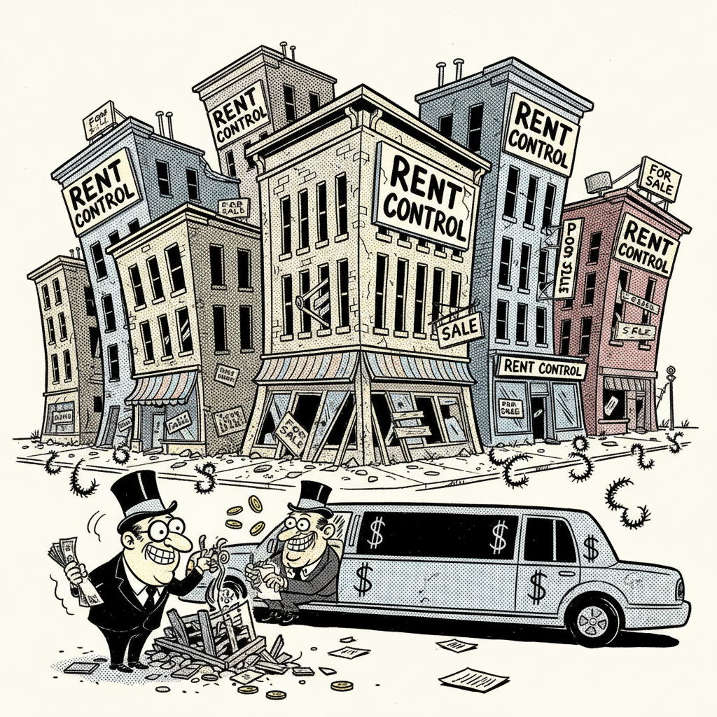 RENT CONTROL: ANOTHER LEFTIST 'SOLUTION' GUARANTEED TO SOLVE NOTHING!