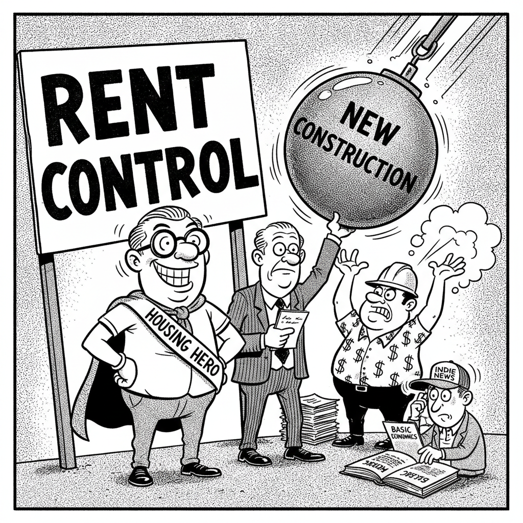 RENT CONTROL: ANOTHER LEFTIST 'SOLUTION' GUARANTEED TO SOLVE NOTHING