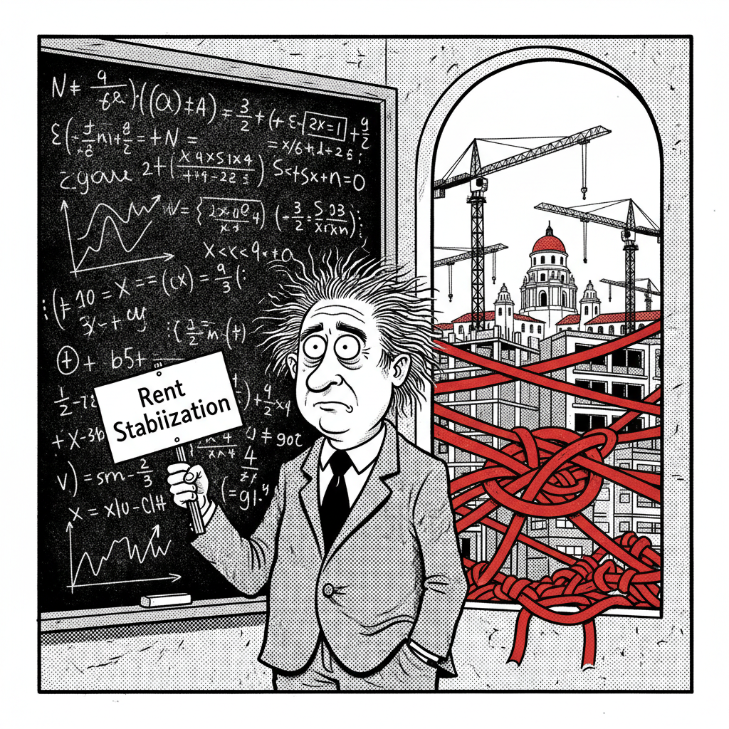 RENT CONTROL HYSTERIA HITS SB: COUNCIL MEMBER DISCOVERS MATH!