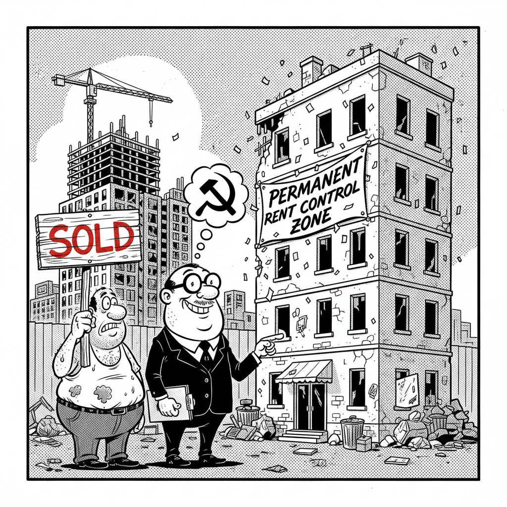 RENT CONTROL SCHEME: LIBRULS TRY TO IMPOVERISH LANDLORDS!