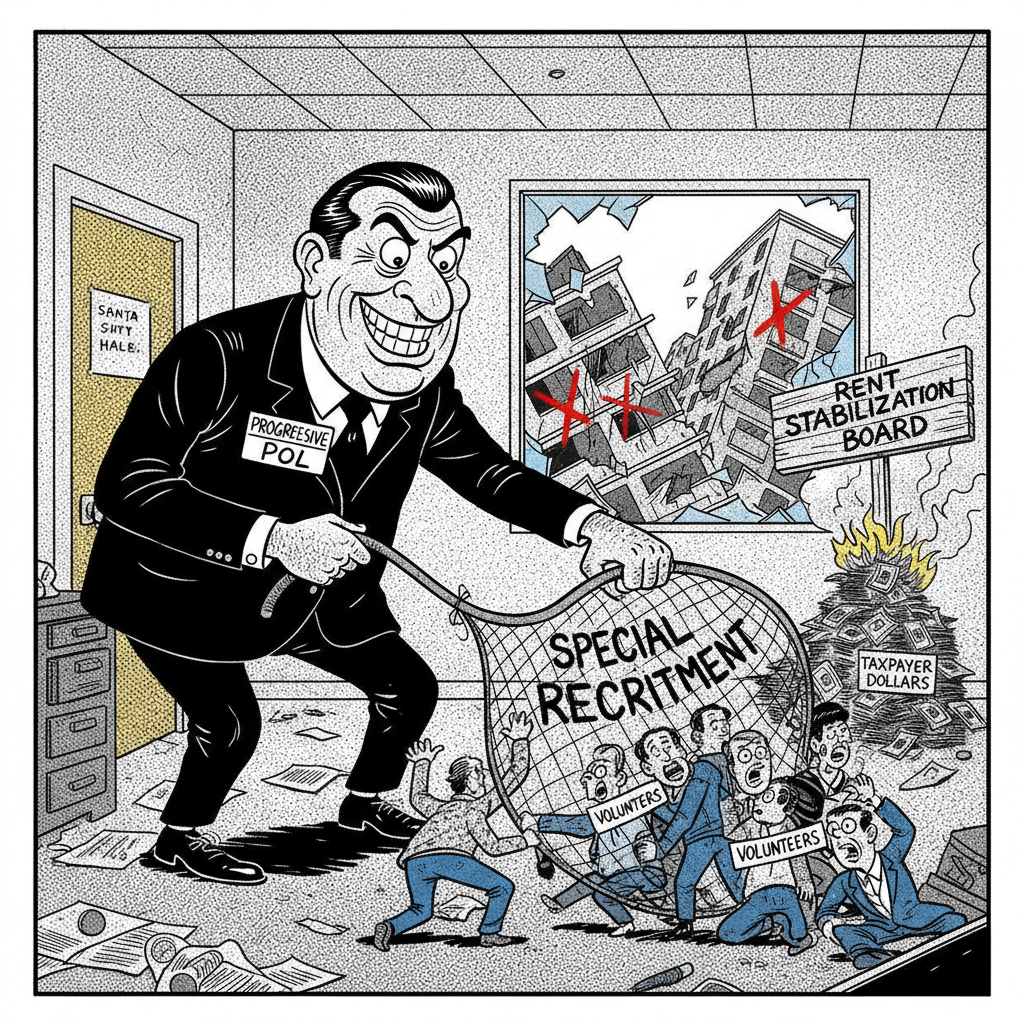 RENT CONTROL SCHEME NEEDS NEW 'EXPERTS' TO KEEP HOUSING SCARCE, PRICES HIGH!