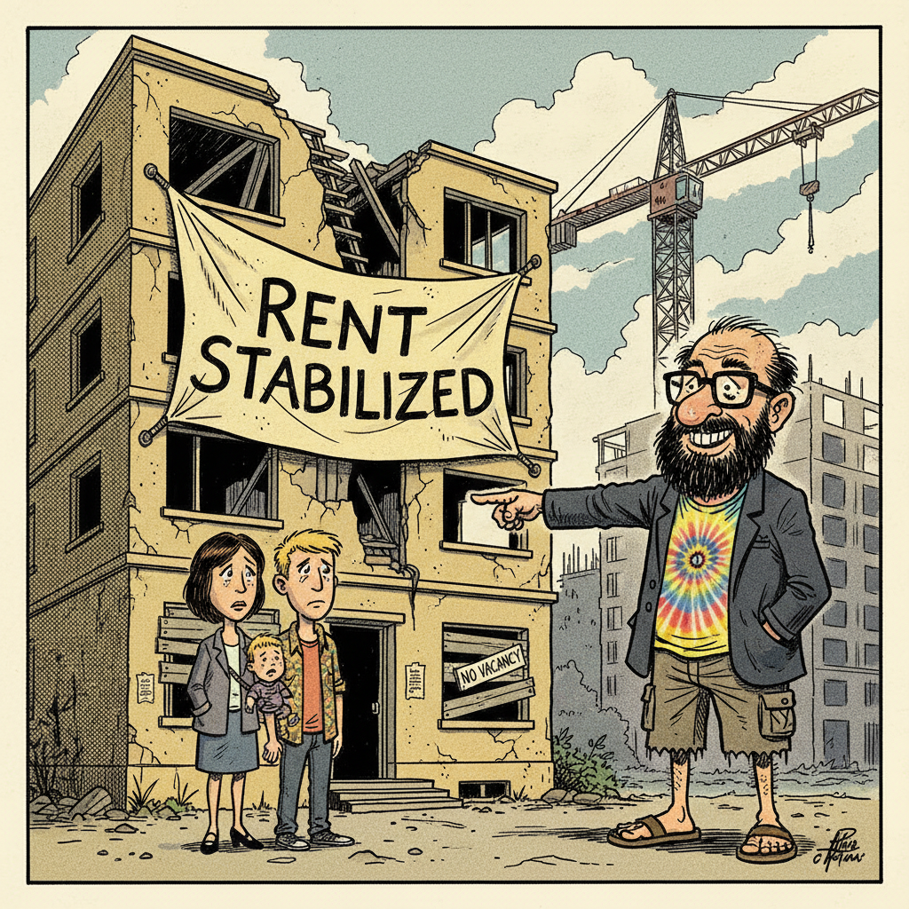 RENT CONTROL SCHEME RETURNS! LOCAL LEFTIES RE-LEARN OBVIOUS ECONOMICS