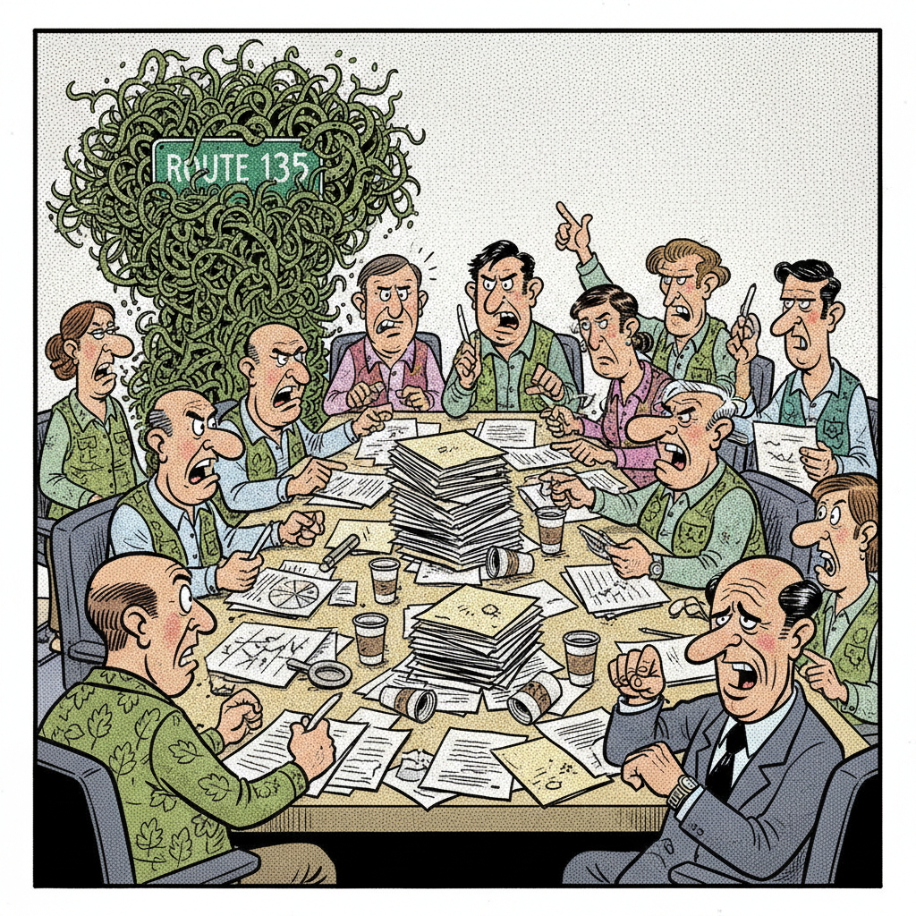 ROAD TO NOWHERE? COUNTY SEEKS 'STAKEHOLDERS' FOR ANOTHER BUREAUCRATIC BUNKER