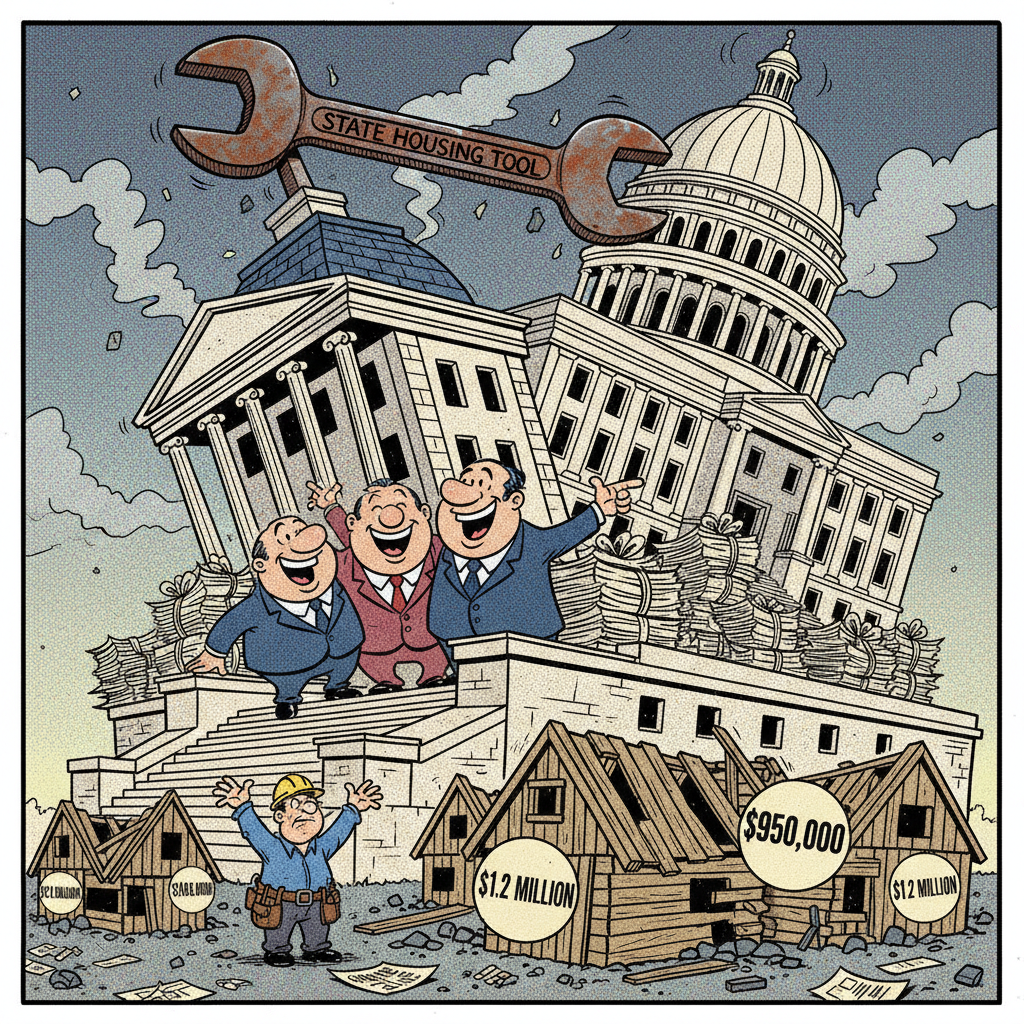 SACRAMENTO'S BRIGHT IDEA: BUILD LESS HOUSING TO GET MORE HOUSING!