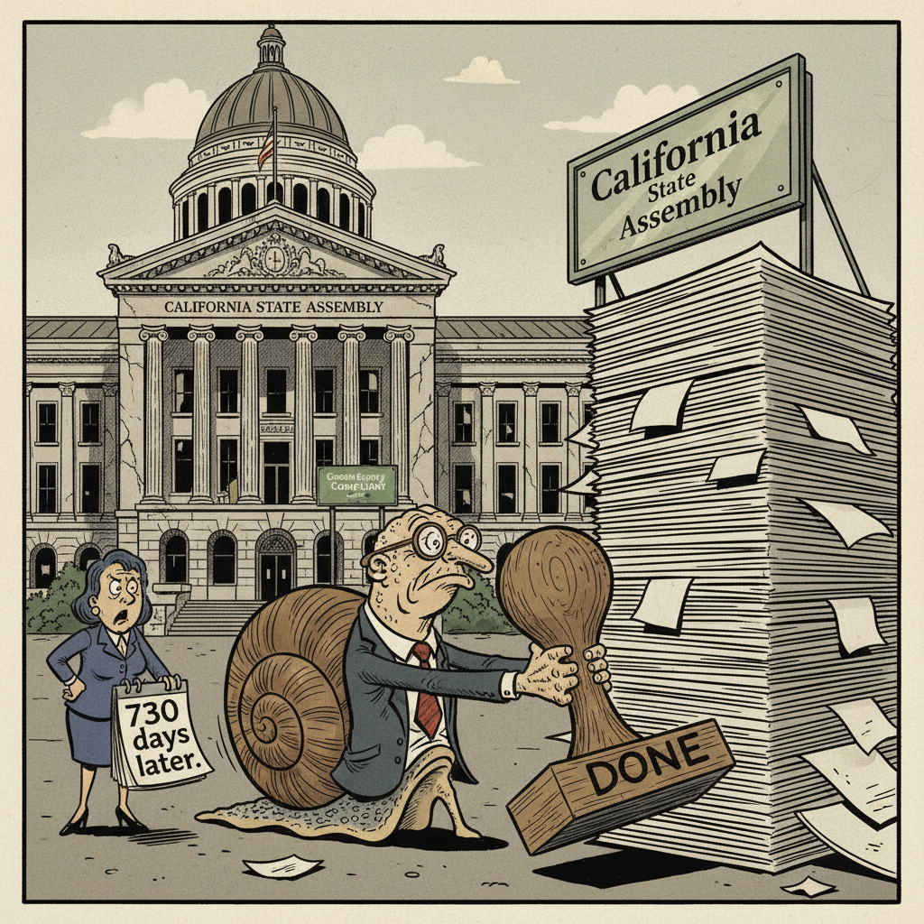 SACRAMENTO SLOW-POKES FINALLY CATCH UP TO COMMON SENSE, TWO YEARS LATER