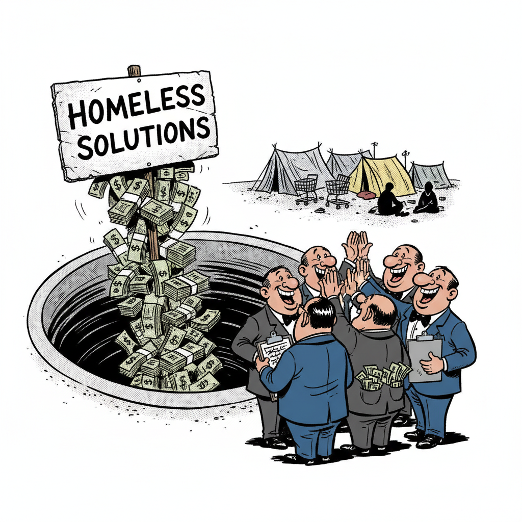 SANTA BARBARA: $900K FOR HOMELESS SHELTER… OR FOR THE SHELTER INDUSTRIAL COMPLEX?