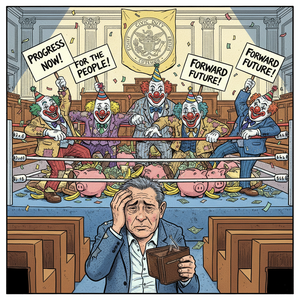 SANTA BARBARA CITY HALL: MORE CLOWNS ENTER THE RING!