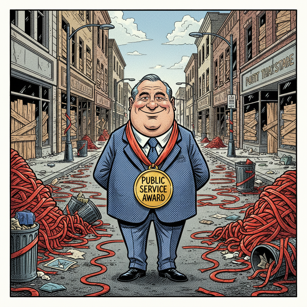 SANTA BARBARA’S STATUS QUO SQUAD CROWNS ITS RED-TAPE MONARCH