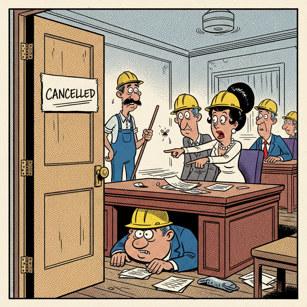 SANTA MARIA CITY HALL: QUORUM? SAFETY? OR JUST… TUESDAY?