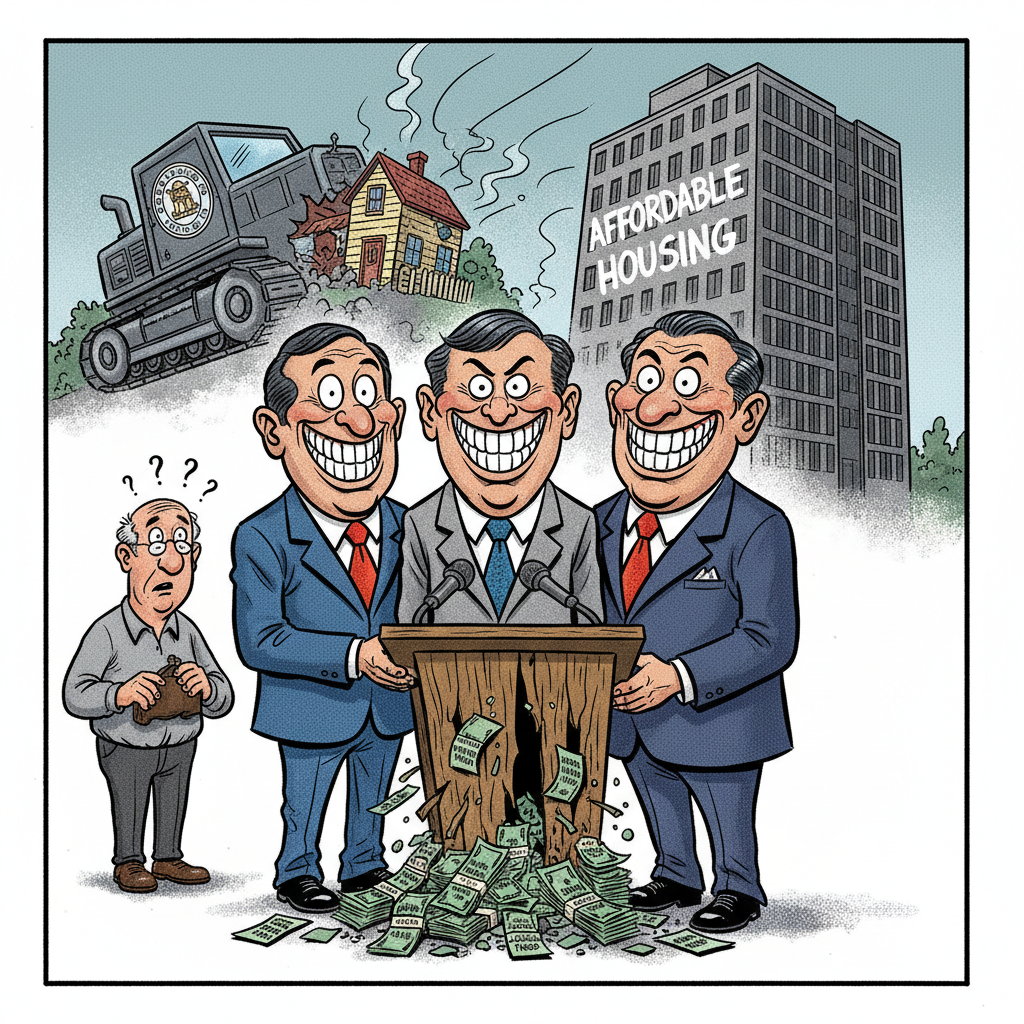 SANTA MARIA'S 'BOLD' NEW VISION: MORE GOVERNMENT, LESS YOU!