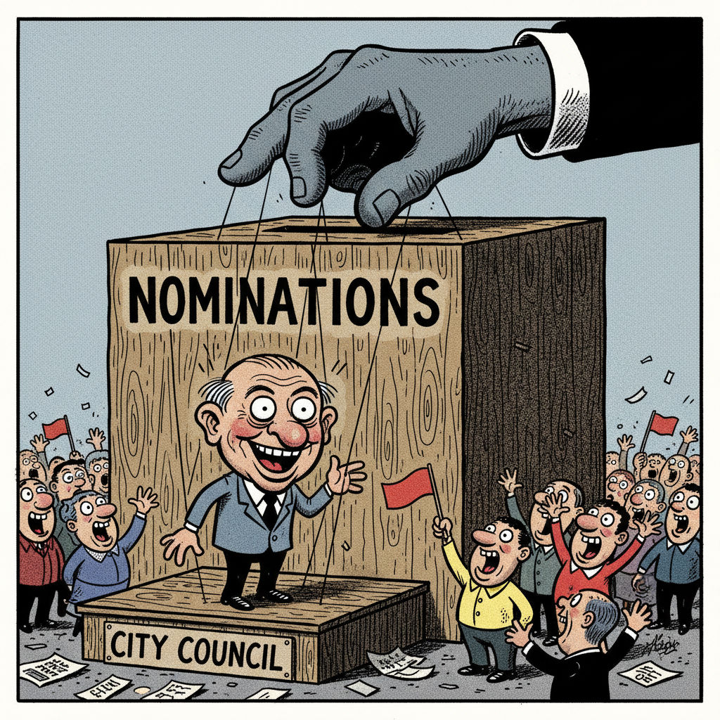 SANTA MARIA'S 'DEMOCRACY' SHAM: COUNCIL RUNS ARE JUST ELITE SWING-SWAPS!
