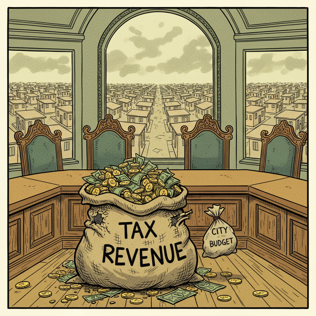 SANTA MARIA'S 'GROWTH' PLAN: MORE TAXPAYERS, LESS ACCOUNTABILITY