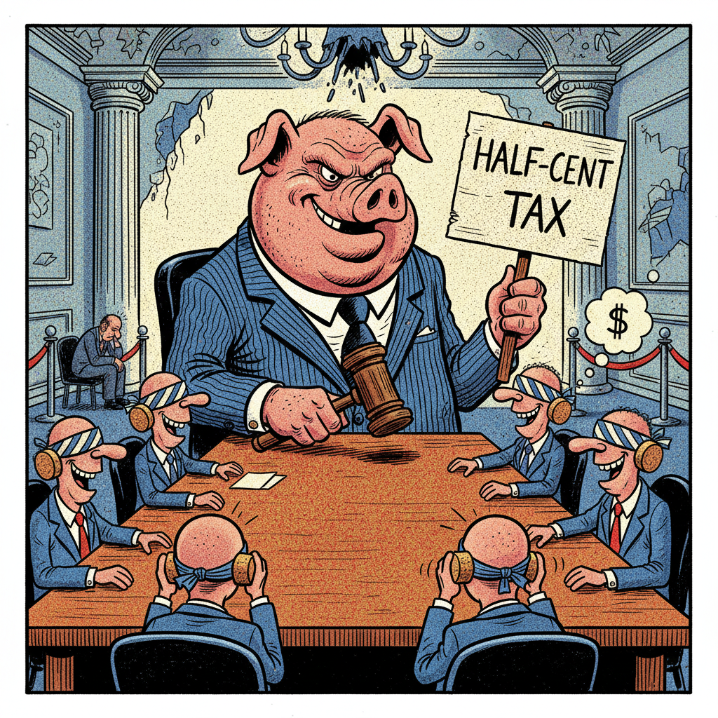 SANTA MARIA'S HALF-CENT HEIST: COUNCIL PLOTS TAX GRAB, STACKS COMMITTEES