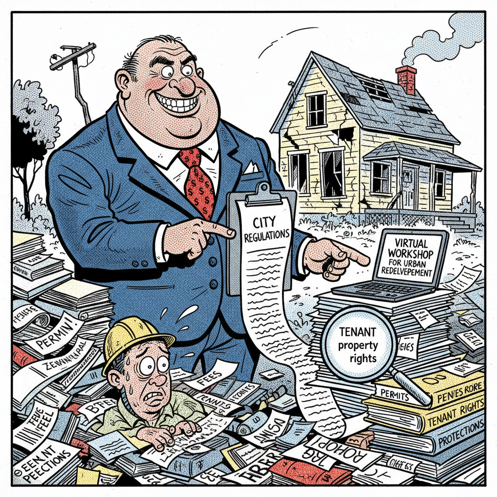SANTA MARIA'S LATEST 'VIRTUAL' REALITY: SOCIALISM LITE FOR LANDLORDS!