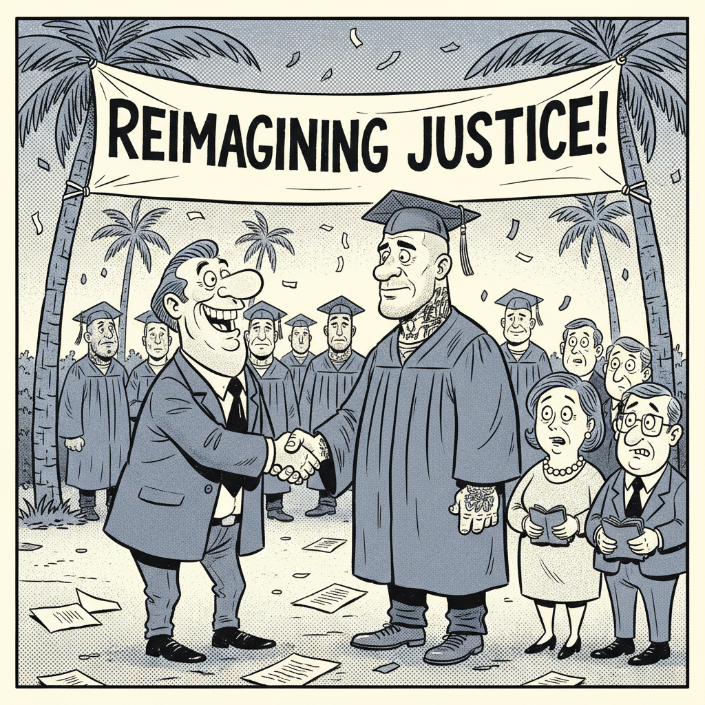 SB CELEBRATES… RECIDIVISM?