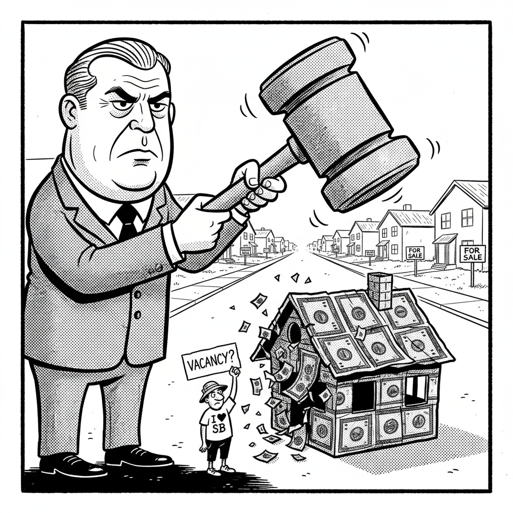 SB CITY COUNCIL: 'NO FUN FOR YOU!' LOCAL OFFICIALS DECLARE WAR ON TOURISTS, HOMEOWNERS