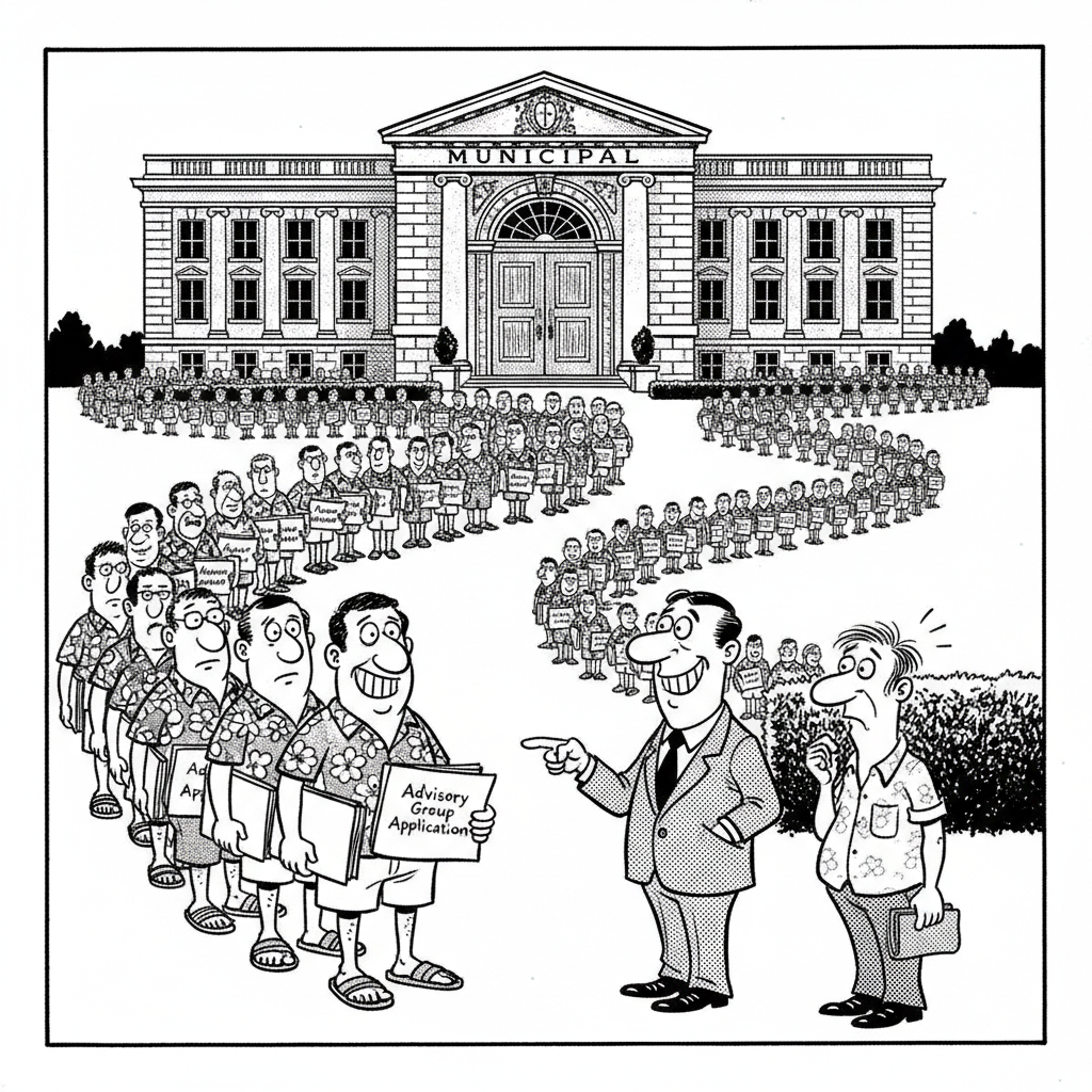 SB CITY HALL SEEKS 'ADVISORS' FOR 30+ COMMITTEES: MORE BUREAUCRACY, LESS COMMON SENSE