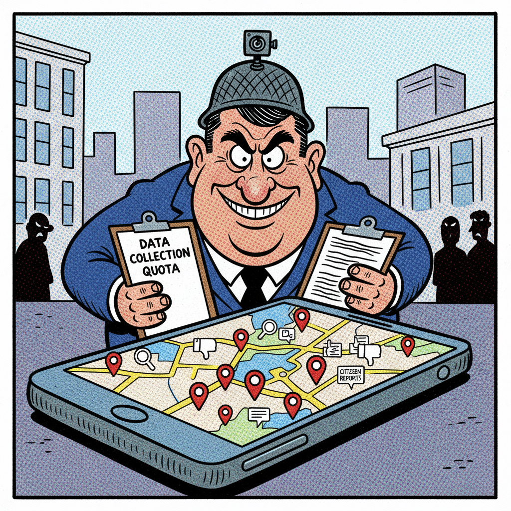 SB CONNECT APP: IS BIG BROTHER LURKING IN YOUR POCKETS, COURTESY OF CITY HALL?