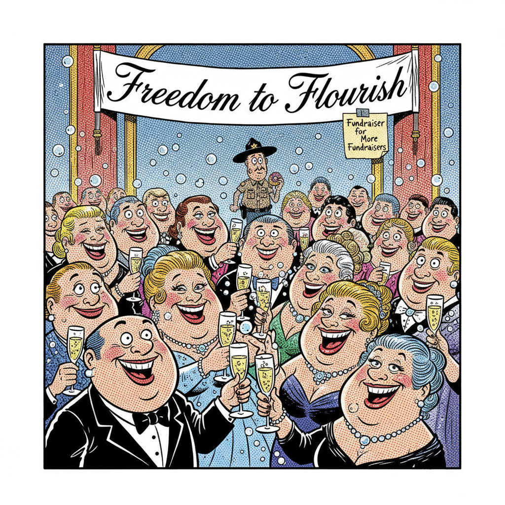 SB INDY HAILS SWANK GALA TO 'COMBAT' HUMAN TRAFFICKING; REAL WORK? CRICKETS!