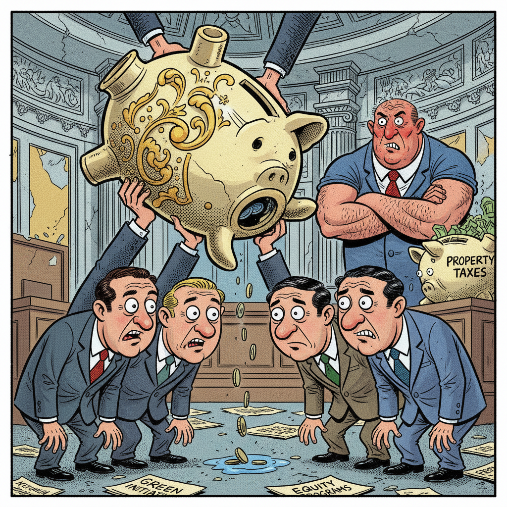 SB LIBERALS 'CONSIDER' BUDGET REALITY! PLEDGE TO... NOT SPEND MONEY THEY DON'T HAVE?