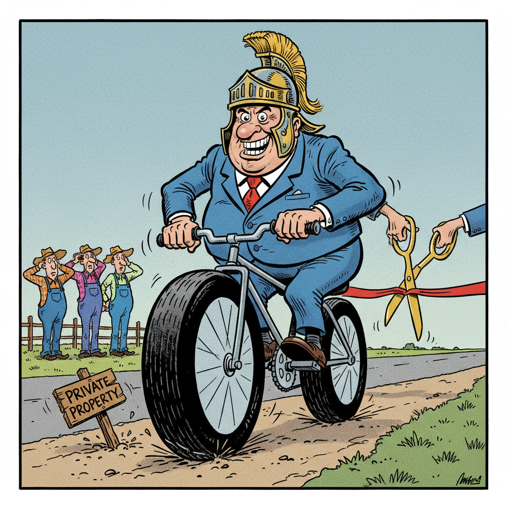 SBCAG'S LATEST 'TRAILBLAZING' SCHEME: MORE TAXPAYER DOLLARS UP IN SMOKE FOR PEDAL-PUSHERS