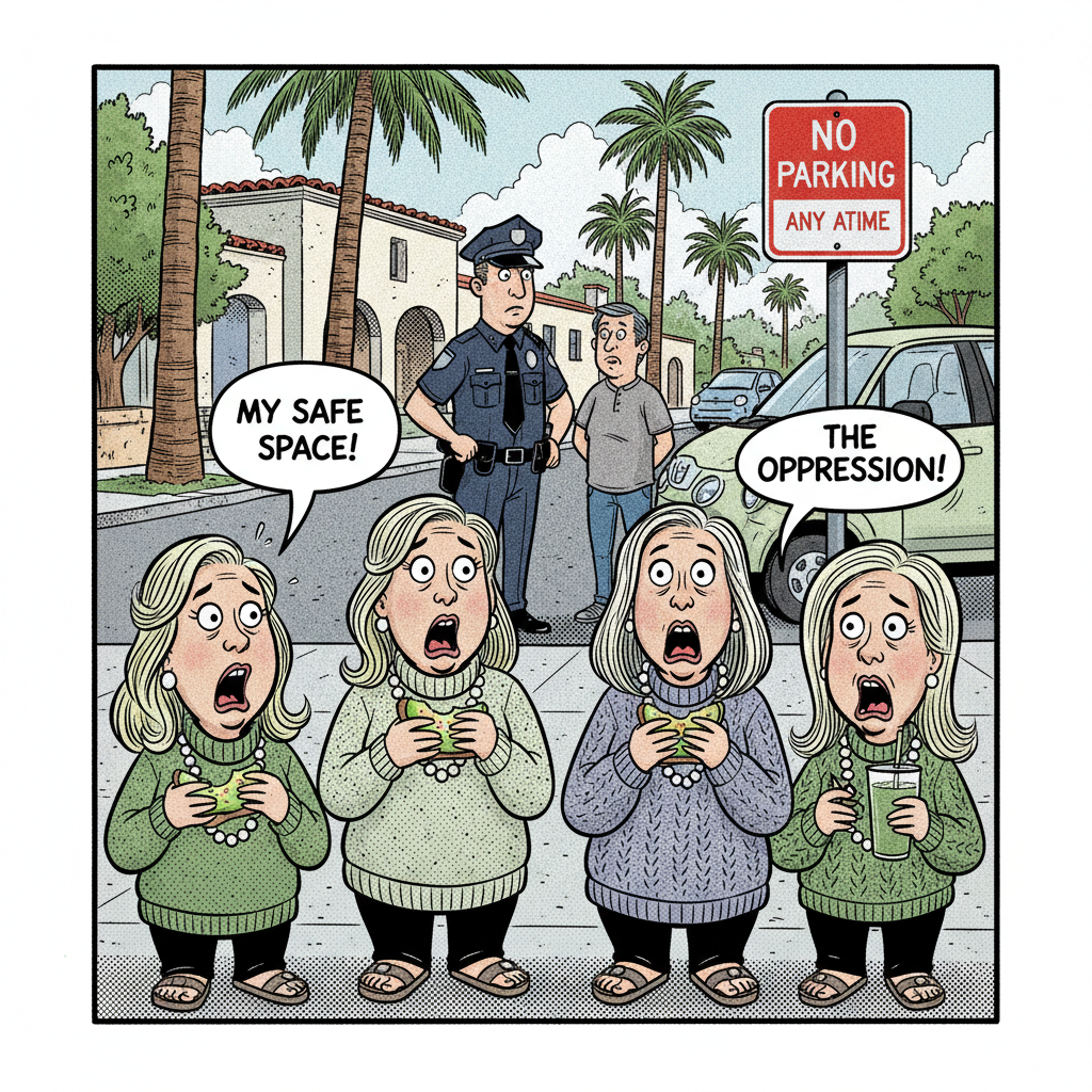 SBPD ACTUALLY POLICING? LEFTIST HEADS EXPLODE ACROSS LIBERAL LANDSCAPE!
