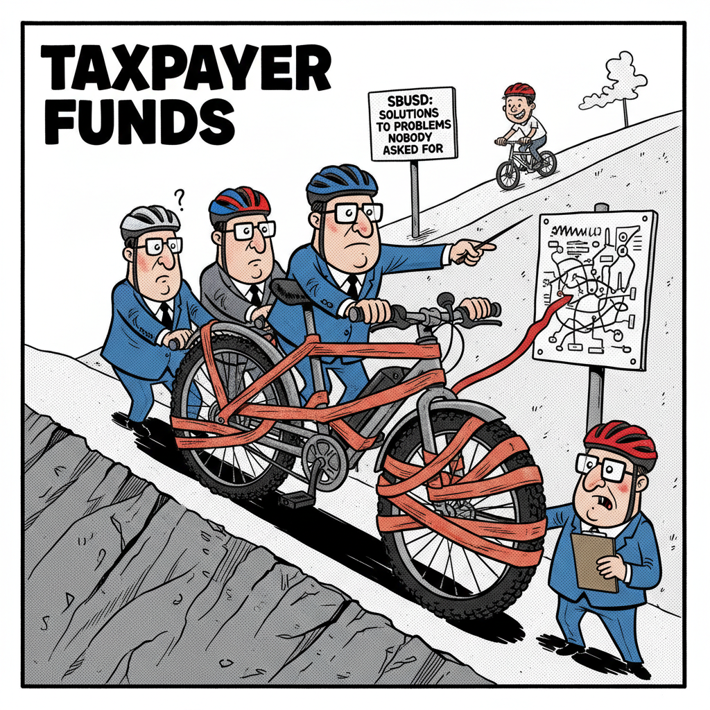 SBUSD’S E-BIKE 'RULES': ANOTHER BUREAUCRATIC WHEEL-SPINNING FIASCO!